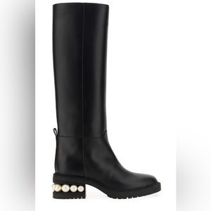 Nicholas Kirkwood Casati Embellished Knee-Length Boots